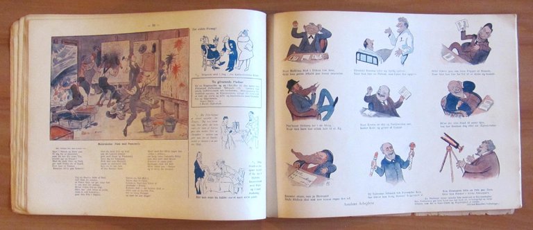 BLAEKSPRUTTEN 1919 - Rivista Satirica Danese