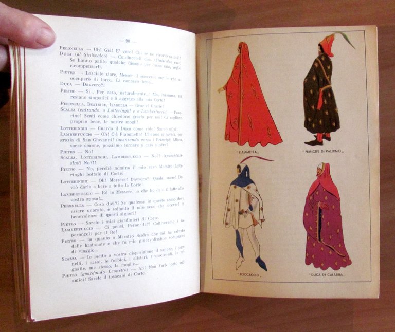 BOCCACCIO - Operetta in 3 Atti e 4 Quadri