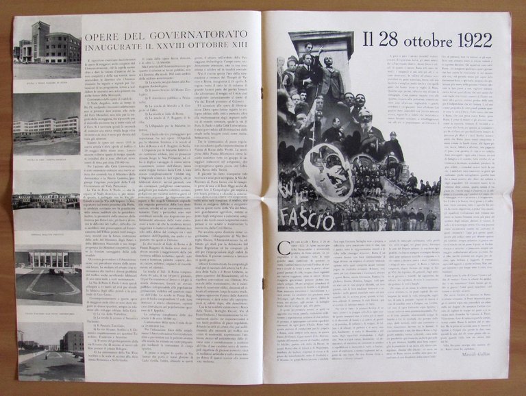 BOLLETTINO della CAPITALE - Anno I N.1 1935 - Direttore …