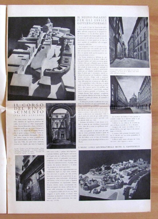 BOLLETTINO della CAPITALE - Anno I N.7 1936 - Direttore …