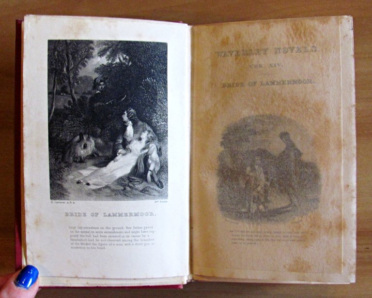 BRIDE OF LAMMERMOOR - WAVERLEY NOVELS Vol. XIV