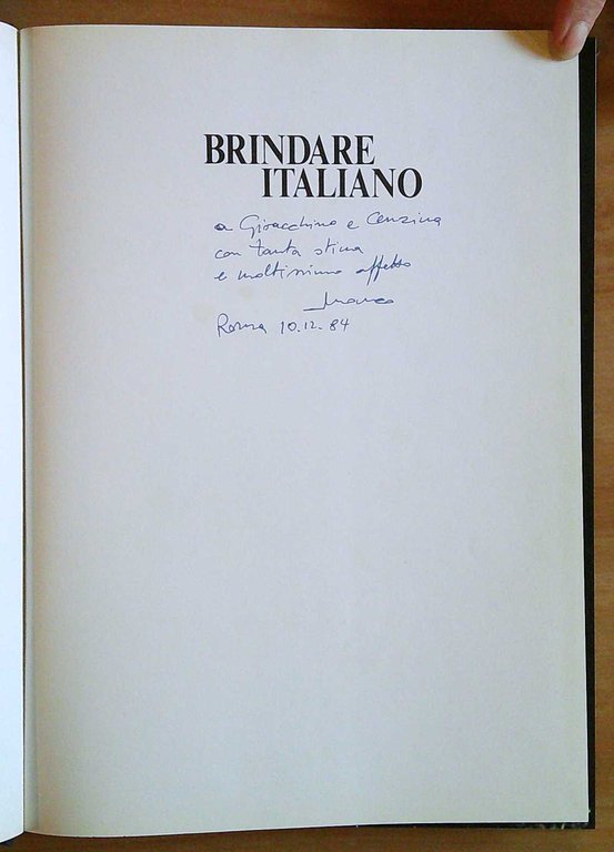 BRINDARE ITALIANO Guida per conoscere e apprezzare tutti i tipi …