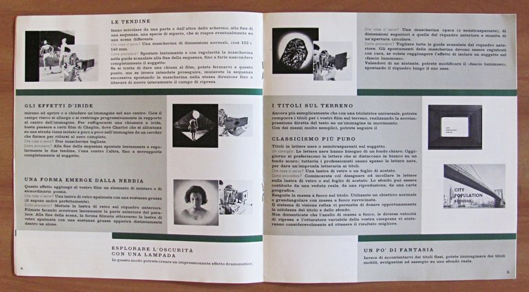 Brochure Pubblicitaria BOLEX COMPENDIUM - Cinepresa