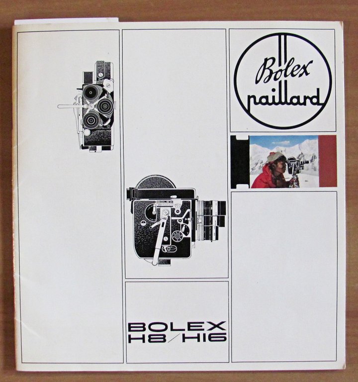 Brochure Pubblicitaria BOLEX H8/H16 - Cinepresa