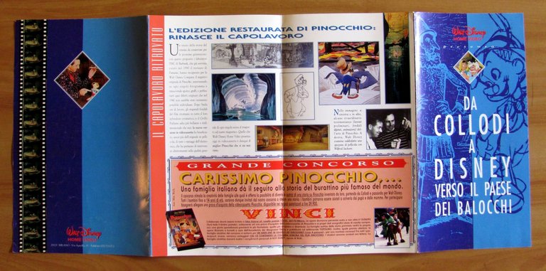 Brochure Walt Disney Home Video DA COLLODI A WALT DISNEY … | Immagine Gallery 3