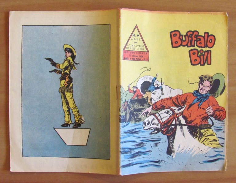 BUFFALO BILL - Albi dell'Impavido N.9 - Serie d'Oro, 1958 …