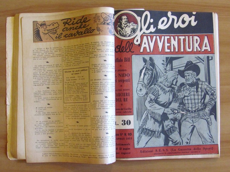 BUFFALO BILL - Gli Eroi dell'Avventura, 1953 - Episodi 1/8 …