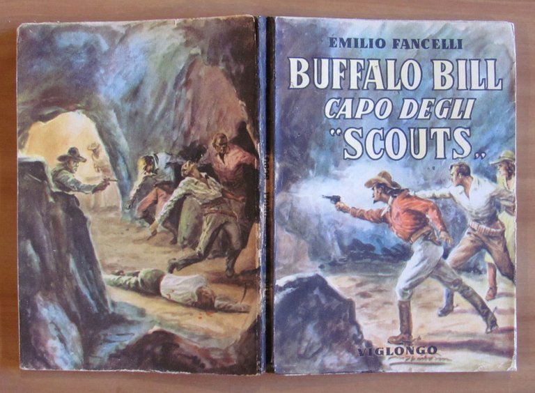 BUFFALO BILL CAPO DEGLI SCOUTS, 1950 - ill. PALOMBELLA
