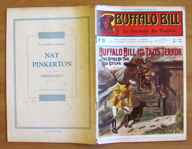 BUFFALO BILL Le Héros du Far-West N.29 - Le Serment …