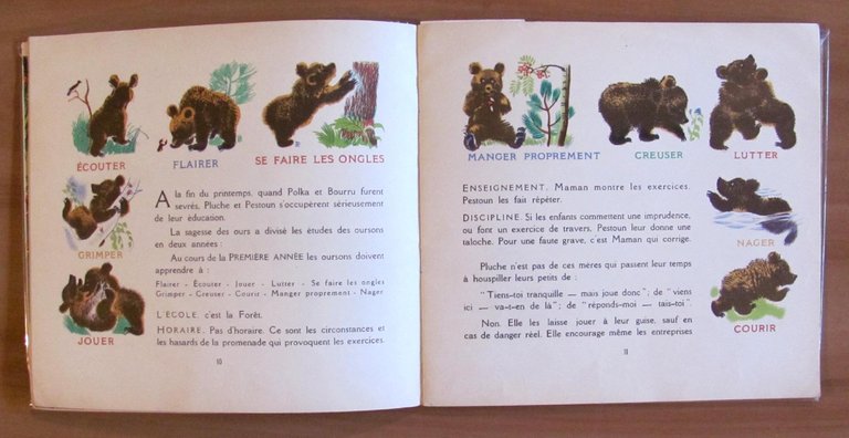 BOURRU l'Ours Brun - Album du Pere Castor