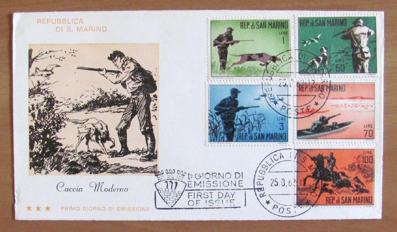 BUSTA PRIMO GIORNO EMISSIONE - FDC - REPUBBLICA SAN MARINO …