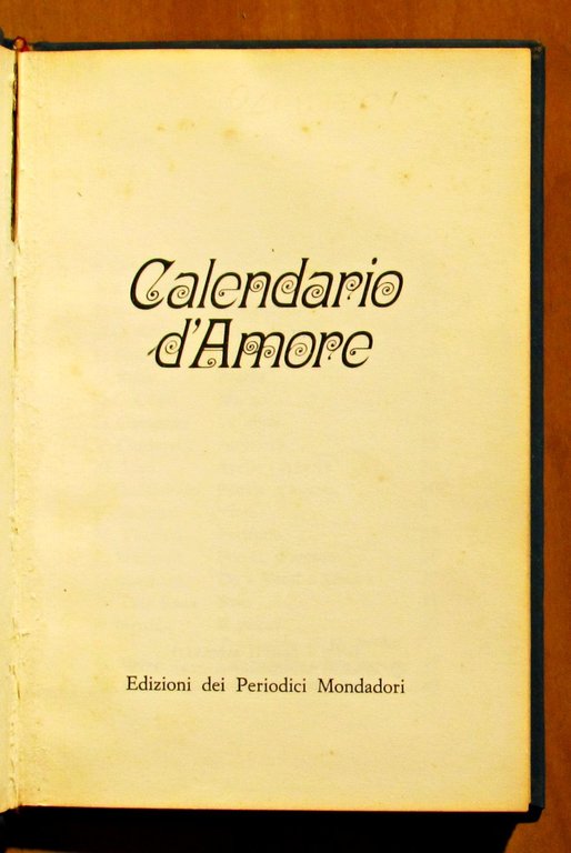 Calendario d'Amore