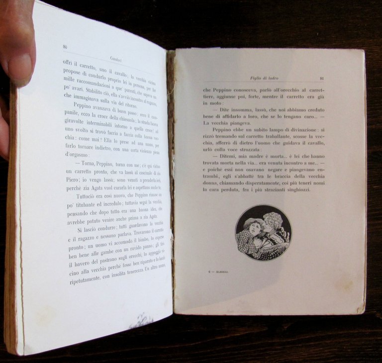 CANDORI Novelle pei Giovanetti, 1916 con ill. di EDEL