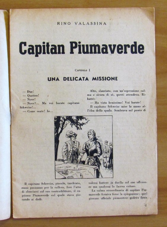 CAPITAN PIUMAVERDE - Collana Avventure Sensazionali Illustrate