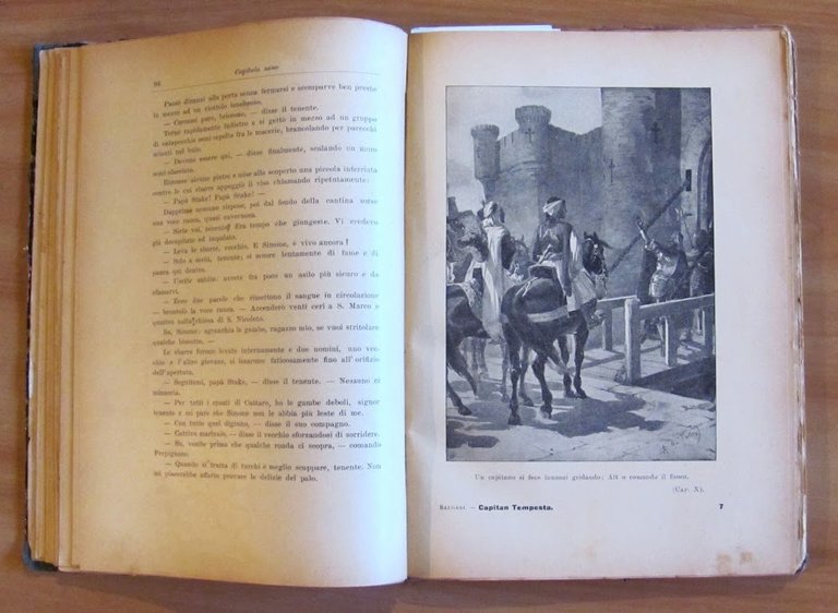 CAPITAN TEMPESTA, I ed. 1905 - ill. DELLA VALLE