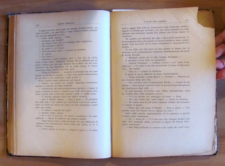CAPITAN TEMPESTA, I ed. 1905 - ill. DELLA VALLE