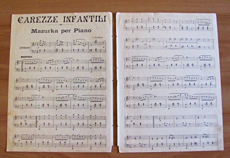 CAREZZE INFANTILI - Mazurka per Piano - La Musica per …