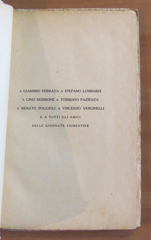 CARLO DOSSI - Saggio Critico, I ed. 1935