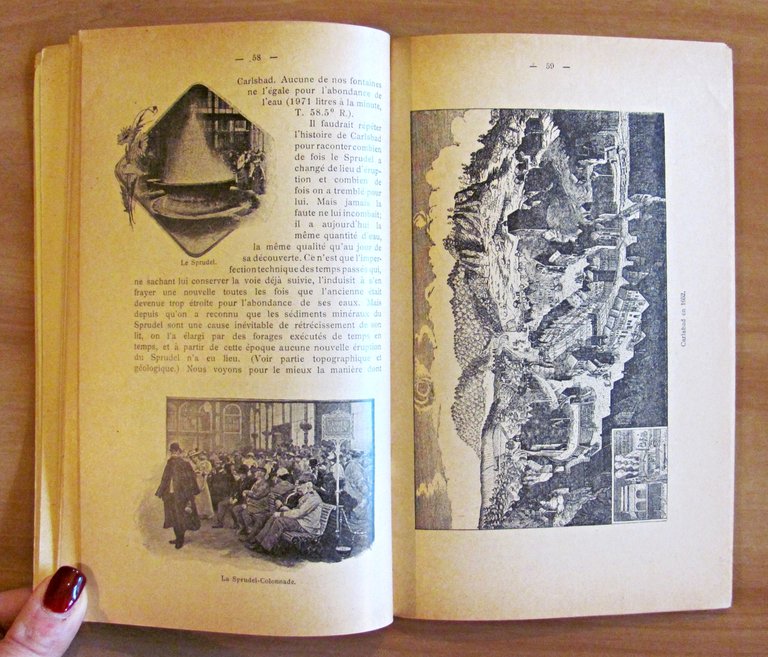CARLSBAD -JADIS ET AUJOURD'HUI - Guides des baigneurs composé par …