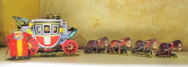 Carrozza del Paese dei Balocchi di Pinocchio (montata)