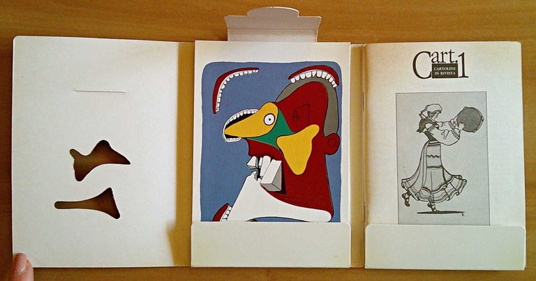 CART.1 e CART.2 - CARTOLINE IN RIVISTA in cofanetti, uno …