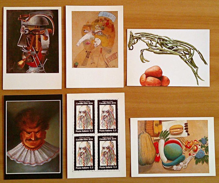 CART.1 e CART.2 - CARTOLINE IN RIVISTA in cofanetti, uno …