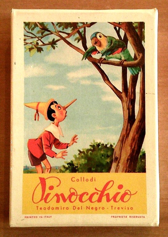 CARTE da Gioco Collodi PINOCCHIO, anni '70 - ill. SGRILLI …