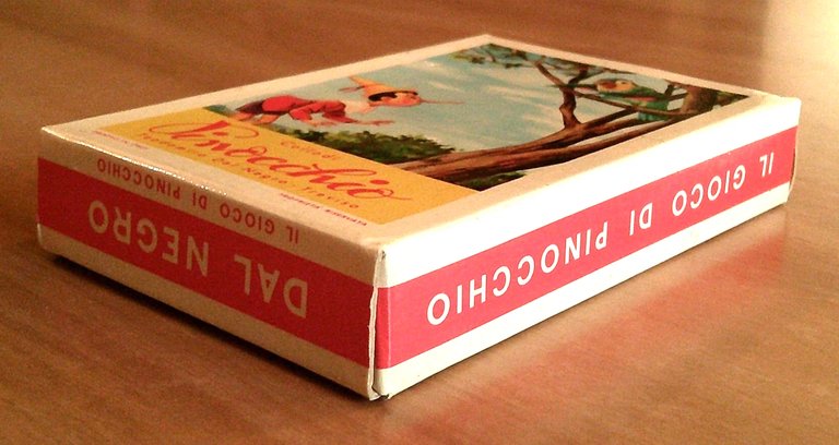 CARTE da Gioco Collodi PINOCCHIO, anni '70 - ill. SGRILLI …
