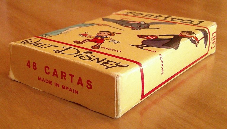 CARTE da Gioco DISNEY FESTIVAL, 1966 - Pinocchio, Mary Poppins, …