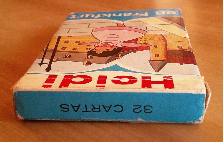 CARTE da Gioco HEIDI EN FRANKFURT, 1975