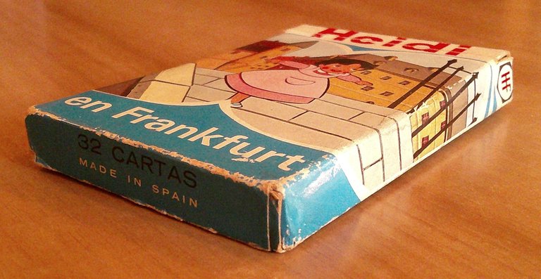 CARTE da Gioco HEIDI EN FRANKFURT, 1975