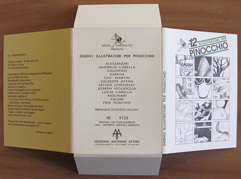 Cartoline 12 ILLUSTRATORI PER PINOCCHIO - Tiratura Limitata | Immagine Gallery 3