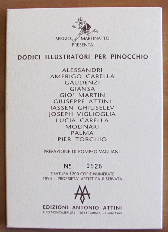 Cartoline 12 ILLUSTRATORI PER PINOCCHIO - Tiratura Limitata | Immagine Gallery 7