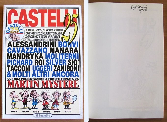 CASTELLI 25 - Con AUTOGRAFO di CASTELLI