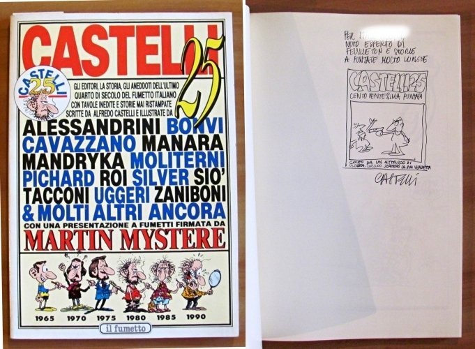 CASTELLI 25 - Con DEDICA AUTOGRAFA di CASTELLI