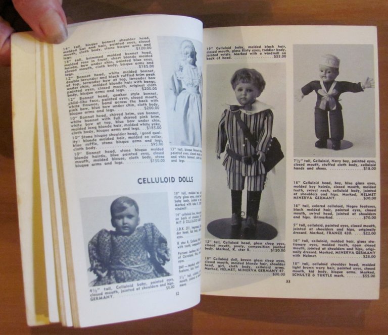 Catalogo ANTIQUE DOLL AND CURRENT PRICES, 1972
