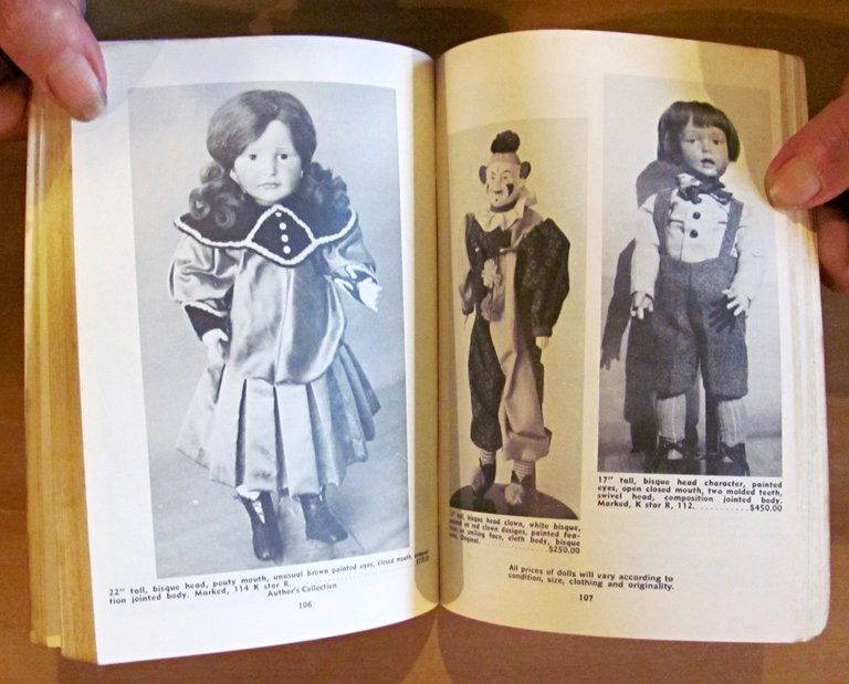 Catalogo ANTIQUE DOLL AND CURRENT PRICES, 1972
