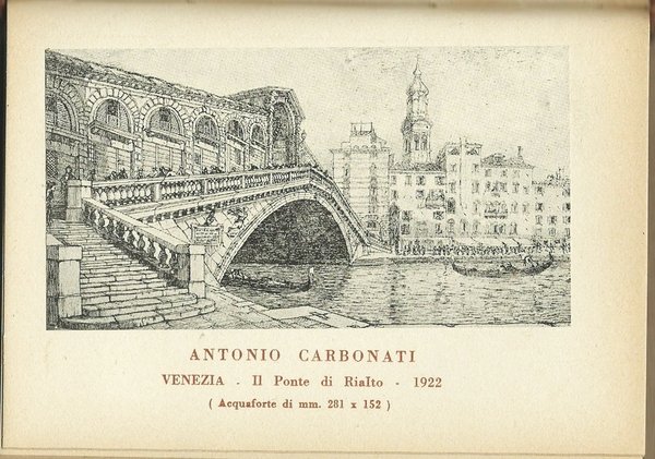 CATALOGO CRONOLOGICO DELLE ACQUEFORTI E DELLE LITOGRAFIE con Dedica Autografa