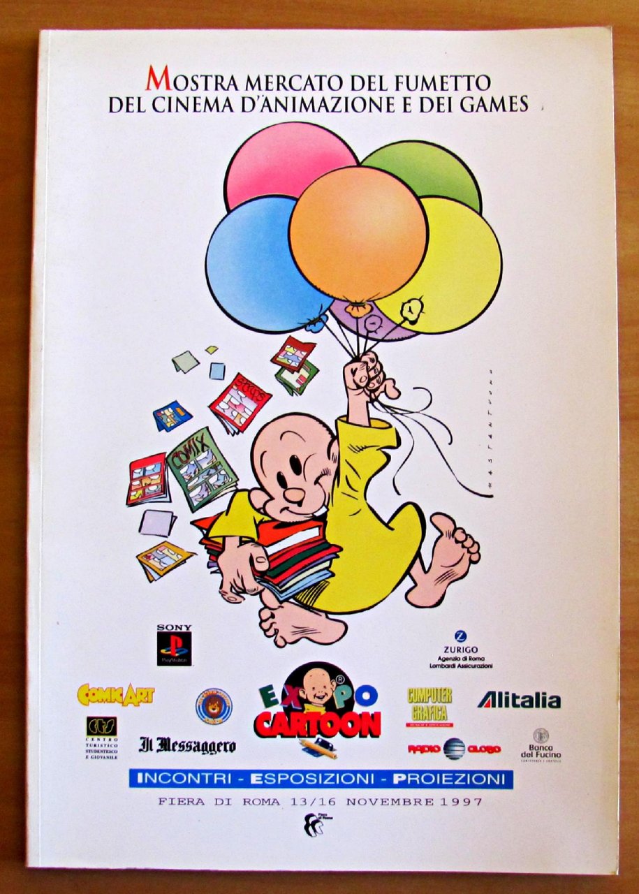 Catalogo EXPO CARTOON - Fiera di Roma 13/16 Novembre 1997