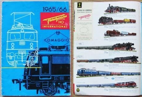 Catalogo Fleischmann Ho Interational 1965/66. (Italiano). Treni E Macchine A …