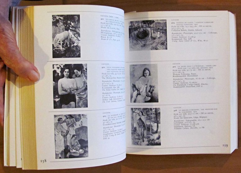 CATALOGUE DE REPRODUCTIONS DE PEINTURES 1860 à 1969