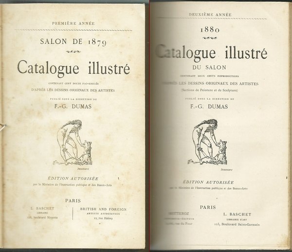 CATALOGUE ILLUSTRE' - SALON DE 1879 Premiere Année unita a … | Immagine Gallery 1
