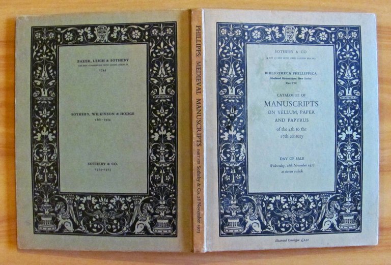 CATALOGUE OF MANUSCRIPTS ON VELLUM, PAPER AND PAPYRUS OF THE …
