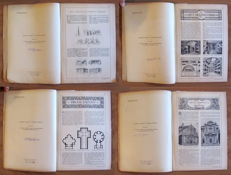 Cenni storico artistici di Architettura Antica e Moderna - Fasc.1/4 …