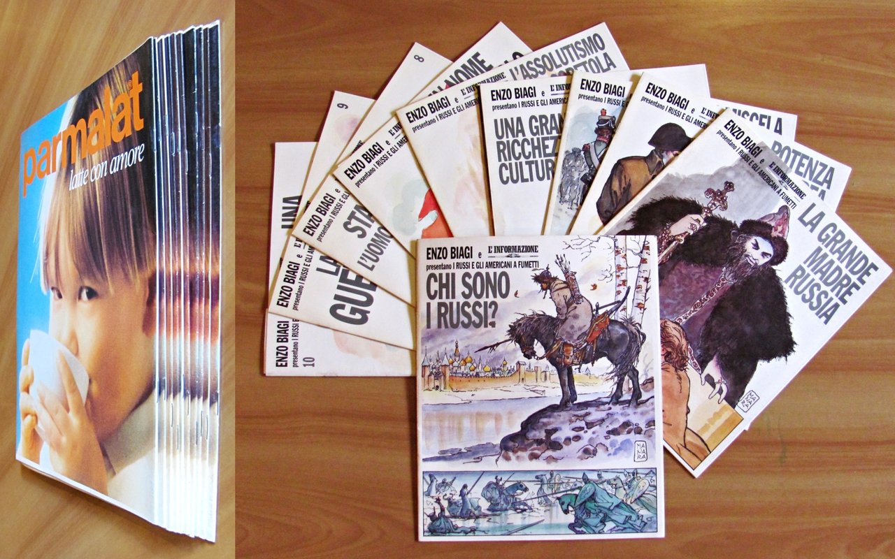 CHI SONO I RUSSI? - Collezione Completa Fascicoli 1/10