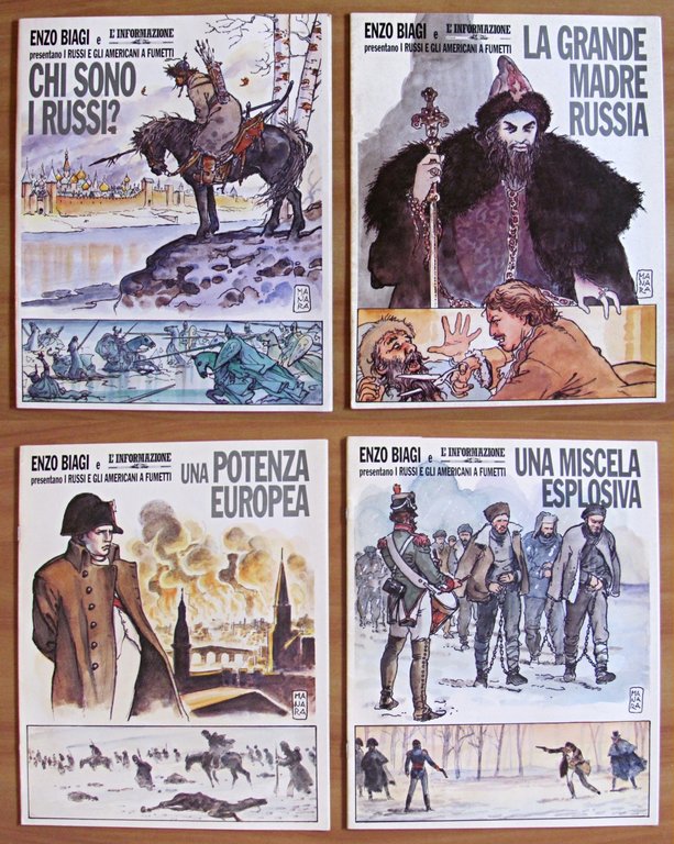 CHI SONO I RUSSI? - Collezione Completa Fascicoli 1/10