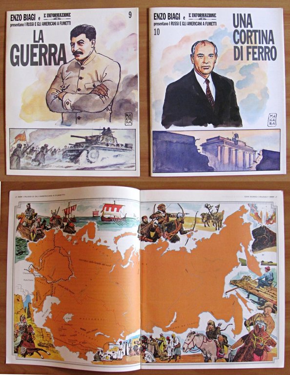 CHI SONO I RUSSI? - Collezione Completa Fascicoli 1/10