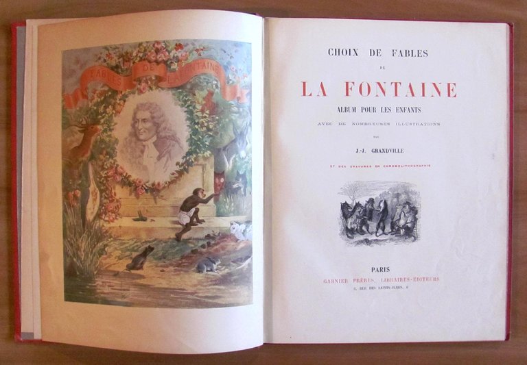 CHOIX DE FABLES DE LA FONTAINE - Album pour les …