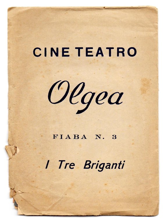 Cine Teatro Olgea - I TRE BRIGANTI con 2 Fondali, …