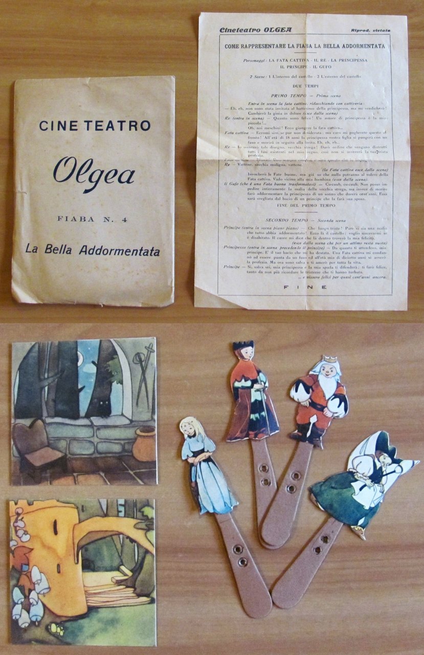 CINE TEATRO OLGEA - LA BELLA ADDORMENTATA con 2 fondali, … | Immagine principale